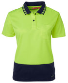 Wholesale 6LHCP JB's Ladies HV S/S Comfort Polo Printed or Blank