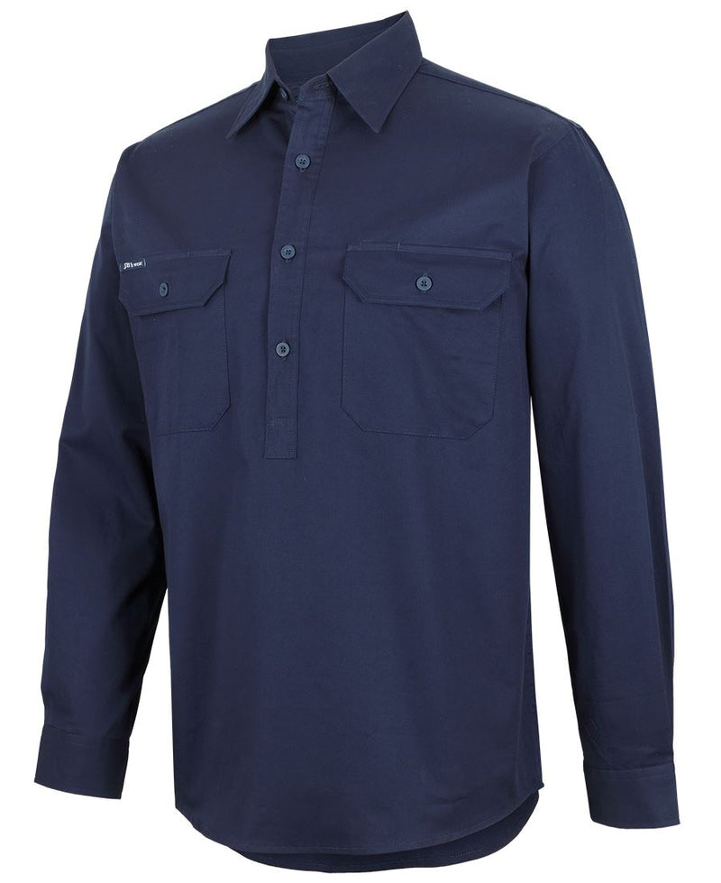 Load image into Gallery viewer, Wholesale 6WLCF JB&#39;s CLOSE FRONT L/S 150G WORK SHIRT Printed or Blank
