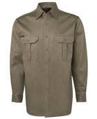 Wholesale 6WLS JB's L/S 190G WORK SHIRT Printed or Blank