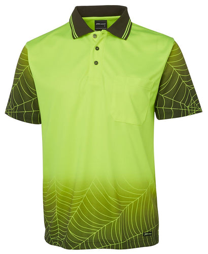 Wholesale 6WPS JB's HV S/S WEB POLO Printed or Blank