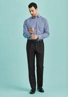 Wholesale 70111S BIZCORPORATES MENS ONE PLEAT PANT STOUT Printed or Blank