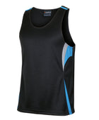Wholesale 7CJS JB's PODIUM COOL JACQUARD SINGLET Printed or Blank