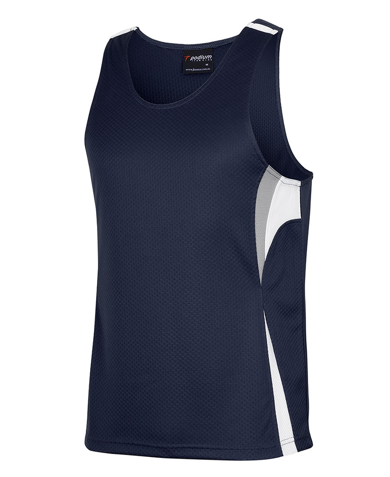 Load image into Gallery viewer, Wholesale 7CJS JB&#39;s PODIUM COOL JACQUARD SINGLET Printed or Blank
