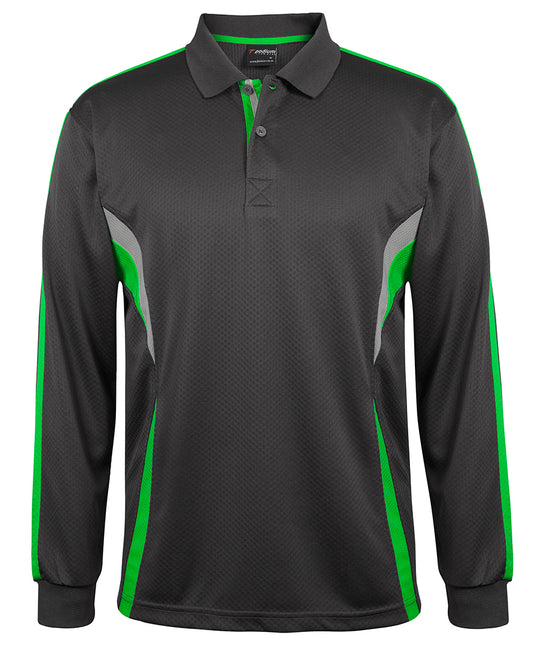Wholesale 7CLP JB's PODIUM L/S COOL POLO Printed or Blank