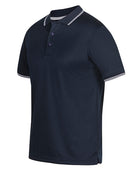 Wholesale 7JCP JB's PODIUM JACQUARD CONTRAST POLO Printed or Blank