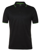 Wholesale 7JCP JB's PODIUM JACQUARD CONTRAST POLO Printed or Blank