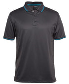 Wholesale 7JCP JB's PODIUM JACQUARD CONTRAST POLO Printed or Blank