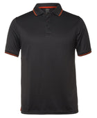 Wholesale 7JCP JB's PODIUM JACQUARD CONTRAST POLO Printed or Blank