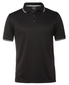 Wholesale 7JCP JB's PODIUM JACQUARD CONTRAST POLO Printed or Blank