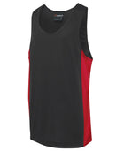 Wholesale 7KPCS JB's PODIUM KIDS CONTRAST SINGLET Printed or Blank
