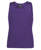 Wholesale 7KPO JB's PODIUM KIDS POLY SINGLET Printed or Blank
