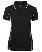 Wholesale 7LPI JB's Podium Ladies Piping Polo Printed or Blank
