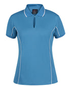 Wholesale 7LPI JB's Podium Ladies Piping Polo Printed or Blank