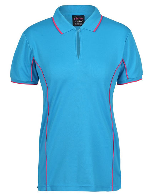 Wholesale 7LPI JB's Podium Ladies Piping Polo Printed or Blank