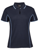 Wholesale 7LPI JB's Podium Ladies Piping Polo Printed or Blank