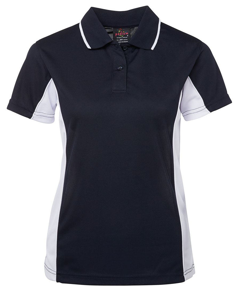 Load image into Gallery viewer, Wholesale 7LPP JB&#39;s PODIUM LADIES CONTRAST POLO Printed or Blank
