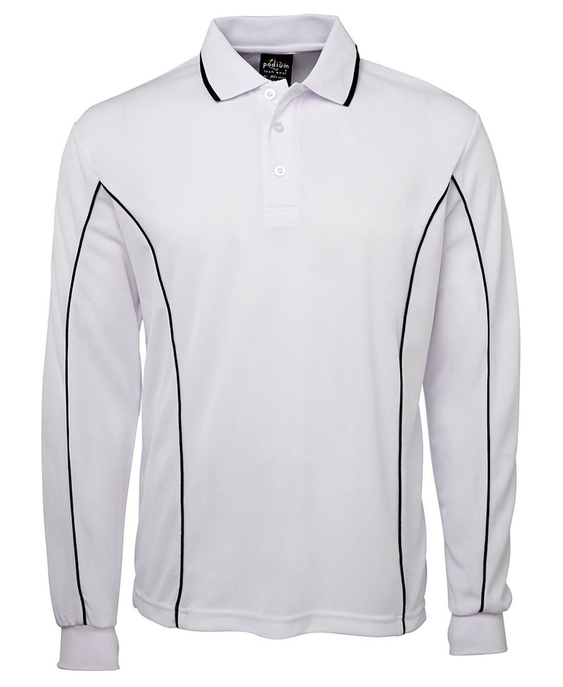 Load image into Gallery viewer, Wholesale 7PIPL JB&#39;s PODIUM L/S PIPING POLO Printed or Blank
