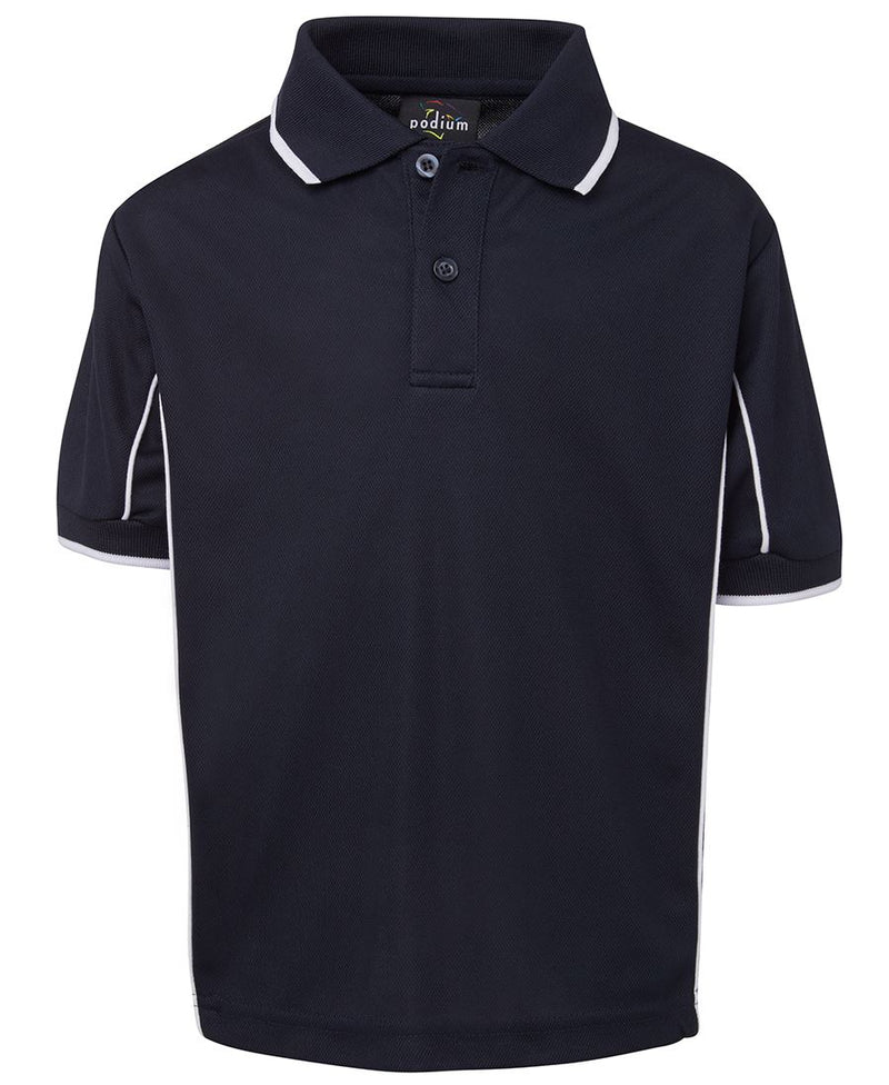 Load image into Gallery viewer, Wholesale 7PIPS JB&#39;s PODIUM KIDS S/S PIPING POLO Printed or Blank
