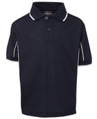 Wholesale 7PIPS JB's PODIUM KIDS S/S PIPING POLO Printed or Blank