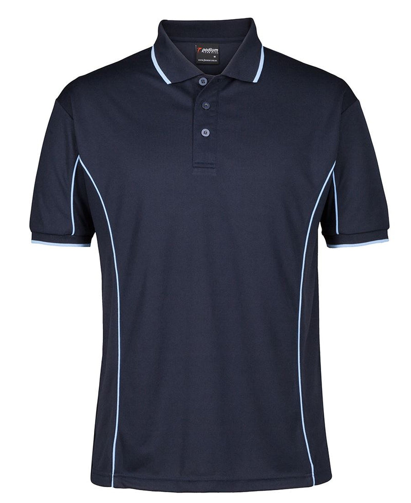 Load image into Gallery viewer, Wholesale 7PIP JB&#39;s Podium S/S Piping Polo Printed or Blank
