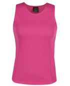 Wholesale 7PS1 JB's PODIUM LADIES POLY SINGLET Printed or Blank