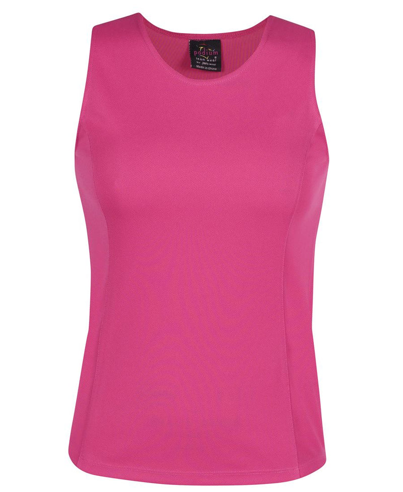 Load image into Gallery viewer, Wholesale 7PS1 JB&#39;s PODIUM LADIES POLY SINGLET Printed or Blank
