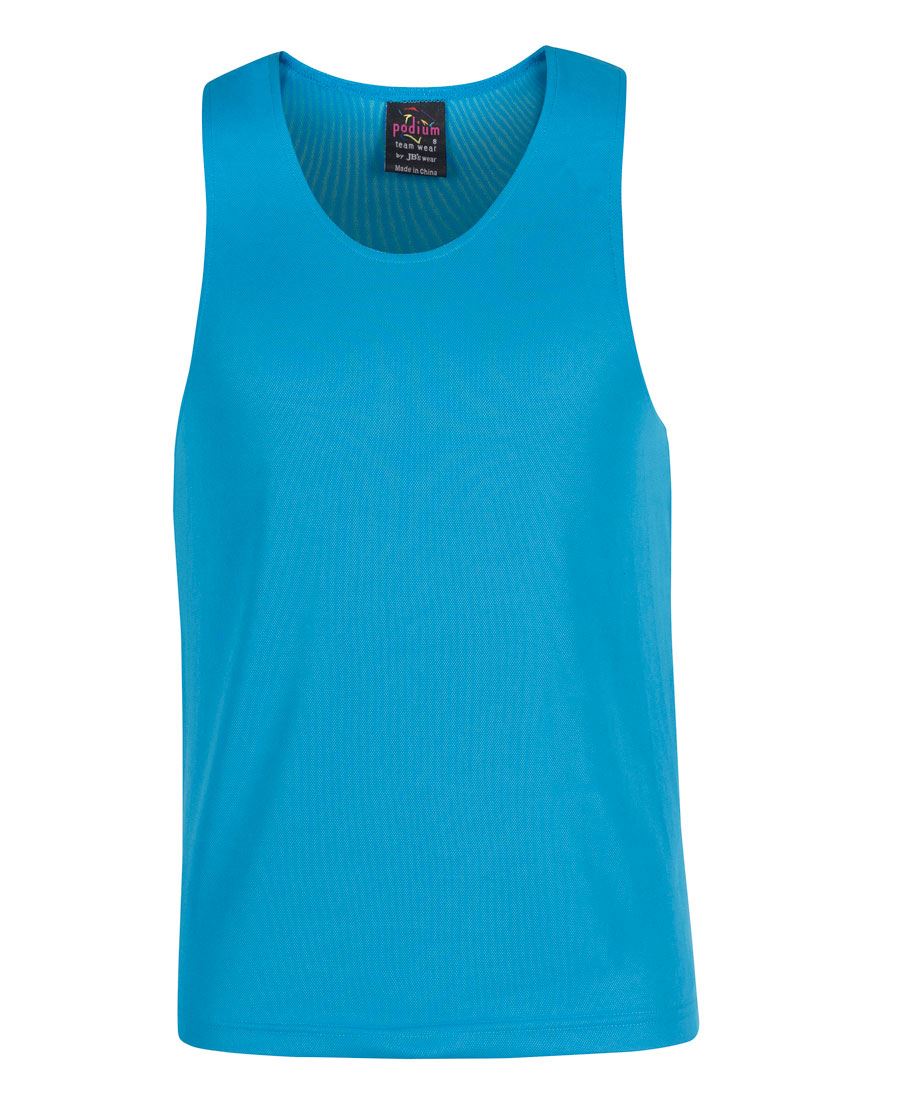 Wholesale 7PS JB's PODIUM POLY SINGLET Printed or Blank