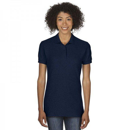Wholesale 82800L Women's 100% Cotton Sport Polo Shirt Printed or Blank