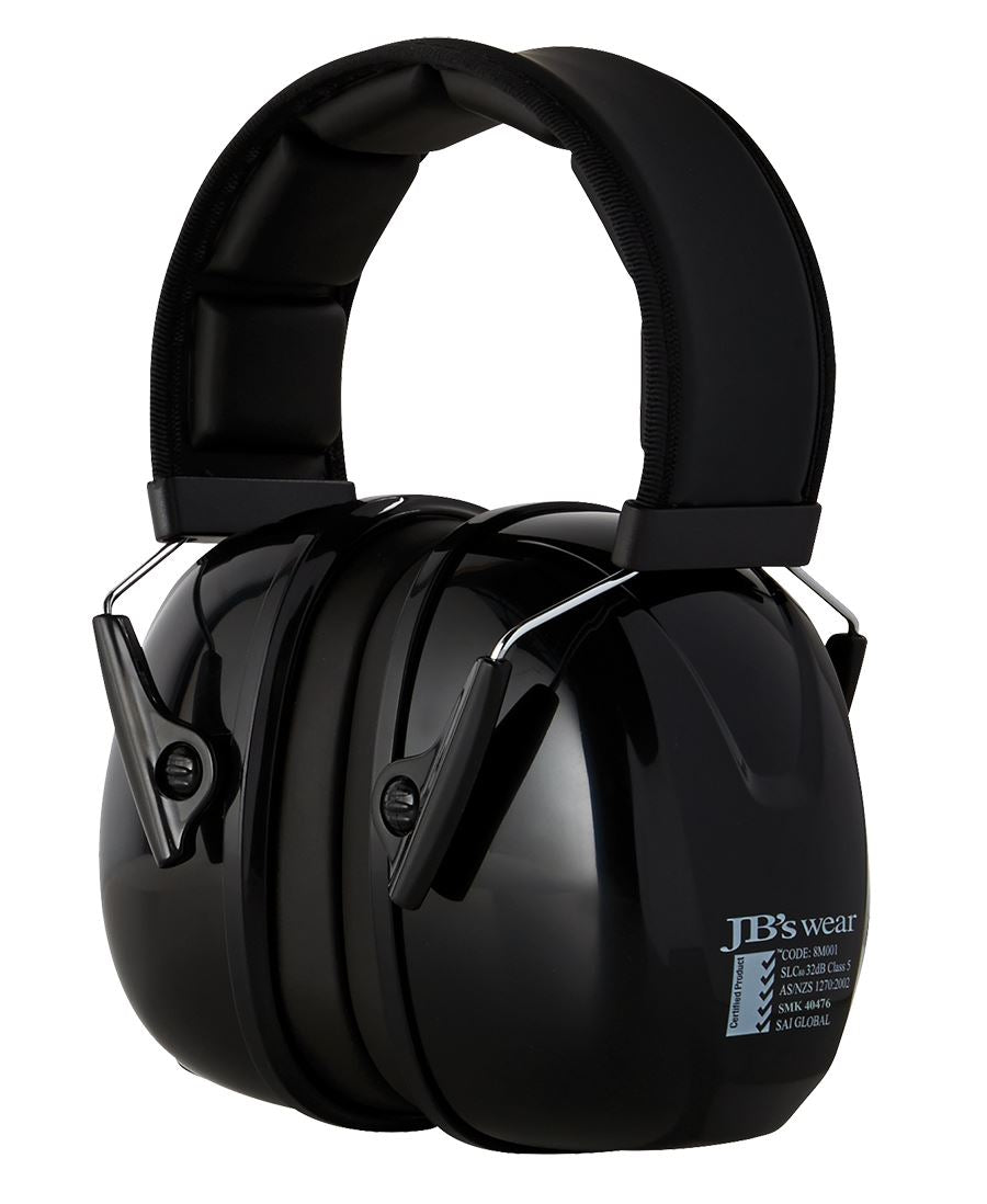 Wholesale 8M001 JB's 32dB SUPREME EAR MUFF Printed or Blank