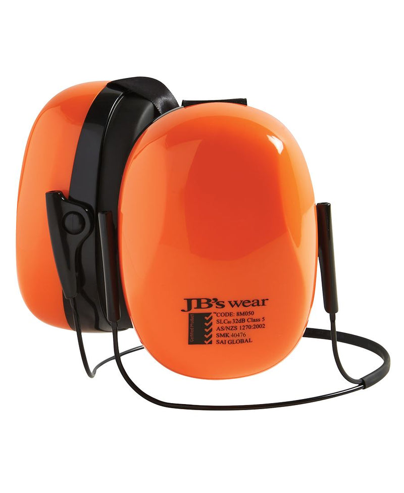 Load image into Gallery viewer, Wholesale 8M050 JB&#39;s 32dB SUPREME EAR MUFF WITH NECK BAND Printed or Blank

