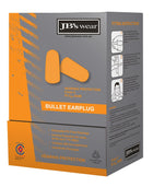 Wholesale 8P050 JB's BULLET SHAPED EARPLUG (200PR) Printed or Blank