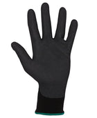 Wholesale 8R001 JB's BLACK NITRILE BREATHABLE GLOVES (12 PK) Printed or Blank