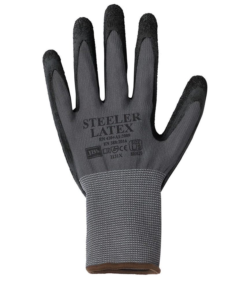 Load image into Gallery viewer, Wholesale 8R029 JB&#39;s STEELER LATEX CRINKLE GLOVE (12 PACK) Printed or Blank
