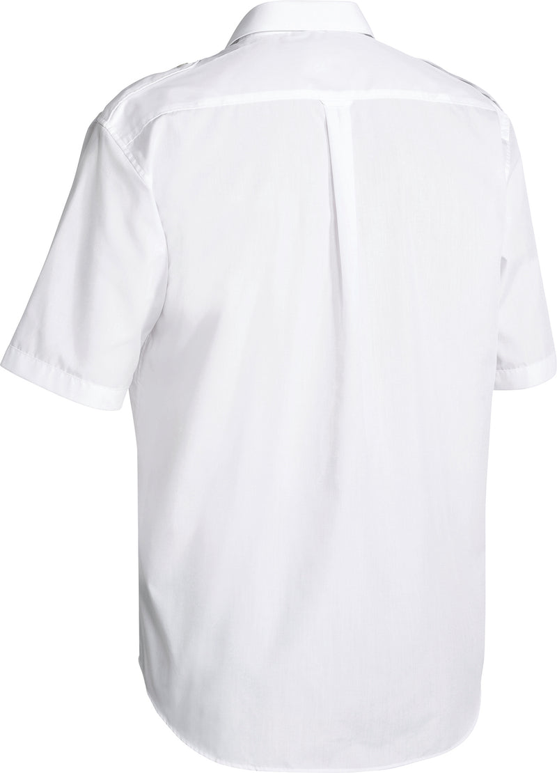 Load image into Gallery viewer, Wholesale B71526 Bisley Epaulette Shirt - Short Sleeve Printed or Blank
