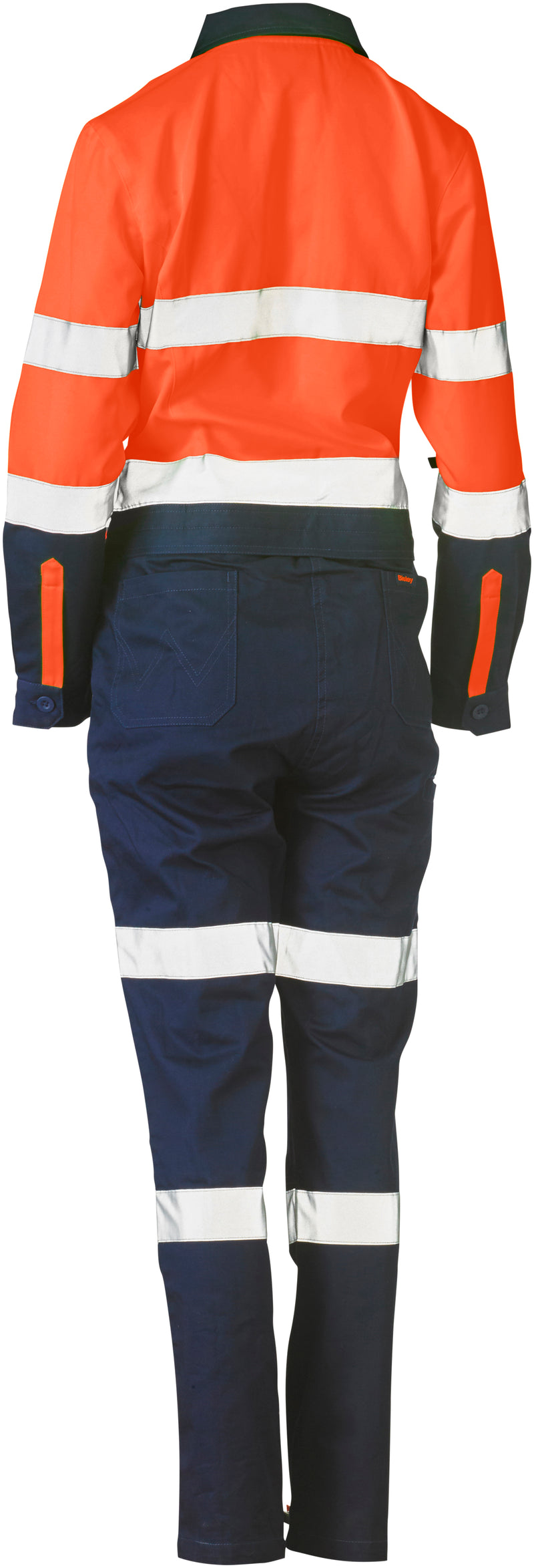 Load image into Gallery viewer, Wholesale BCL6066T Bisley Womens Taped Hi Vis Cotton Drill Overalls Printed or Blank
