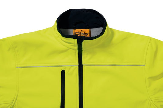Wholesale BJ6059T Bisley Softshell Jacket With 3M Reflective Tape Printed or Blank