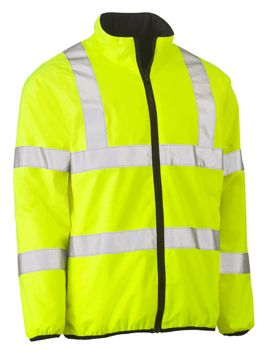 Wholesale BJ6350HT Bisley Taped Hi Vis Reversible Puffer Jacket Printed or Blank