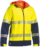 Wholesale BJ6934T Bisley Taped Two Tone Hi Vis Ripstop Softshell Jacket Printed or Blank