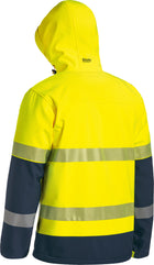 Wholesale BJ6934T Bisley Taped Two Tone Hi Vis Ripstop Softshell Jacket Printed or Blank