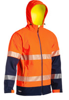 Wholesale BJ6934T Bisley Taped Two Tone Hi Vis Ripstop Softshell Jacket Printed or Blank