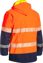 Wholesale BJ6934T Bisley Taped Two Tone Hi Vis Ripstop Softshell Jacket Printed or Blank