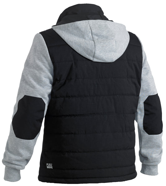 Wholesale BJ6944 Bisley Flex & Move™ Contrast Puffer Fleece Hoodie Printed or Blank