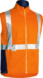 Wholesale BJ6970T Bisley 3M Taped Hi Vis 3 In 1 Drill Jacket Printed or Blank