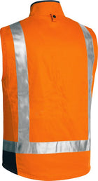 Wholesale BJ6970T Bisley 3M Taped Hi Vis 3 In 1 Drill Jacket Printed or Blank