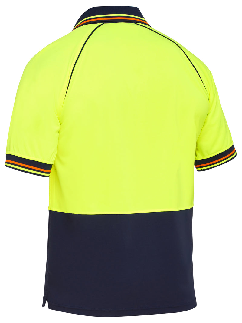 Load image into Gallery viewer, Wholesale BK1440 BISLEY TWO TONE HI VIS SHORT SLEEVE POLO Printed or Blank

