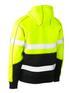 Wholesale BK6619T Bisley Taped Hi Vis Two Tone Fleece Pullover Hoodie Printed or Blank