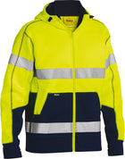 Wholesale BK6819T Bisley Taped Hi Vis Fleece Hoodie Printed or Blank