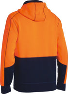 Wholesale BK6819 Bisley Hi Vis Fleece Hoodie Printed or Blank