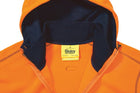 Wholesale BK6819 Bisley Hi Vis Fleece Hoodie Printed or Blank