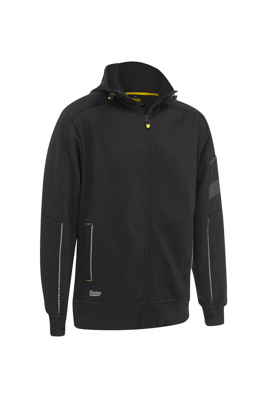 Buy Women's fleece zip front hoodie with sherpa lining by Bisley